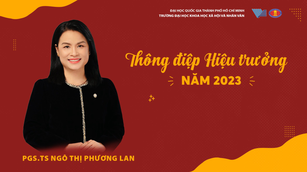 Thông điệp năm 2023 của Hiệu trưởng: tự tin hướng về phía trước với tầm nhìn xuyên suốt cho những kế hoạch mới