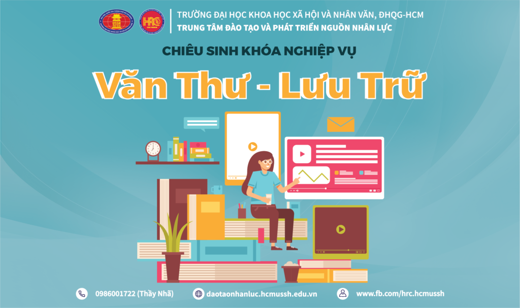 Nghiệp vụ Văn thư – Lưu trữ (Khóa 13) – Khai giảng 26/06/2023