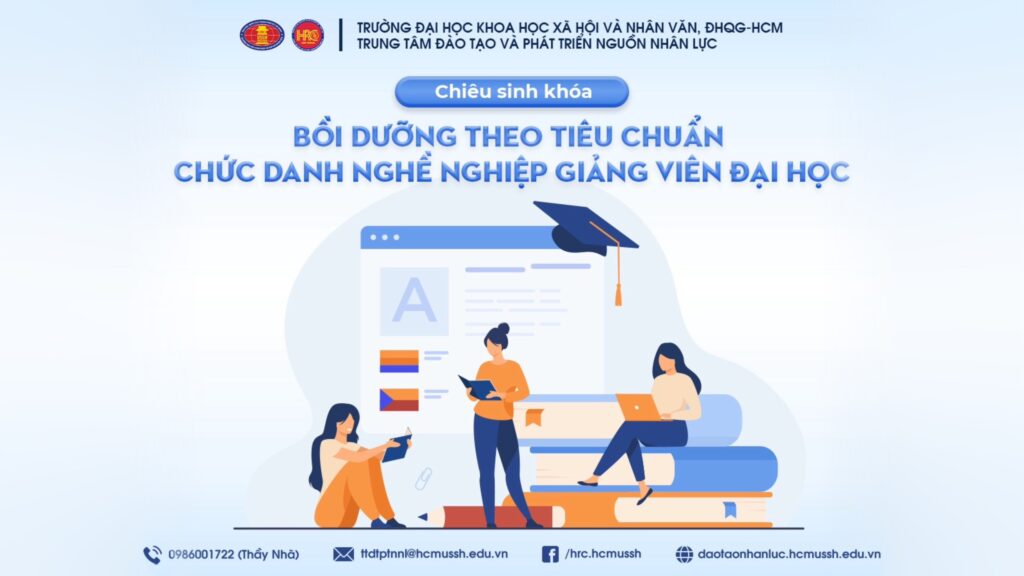 Bồi dưỡng theo tiêu chuẩn chức danh nghề nghiệp giảng viên đại học (Khóa 3) – Khai giảng 15/01/2024