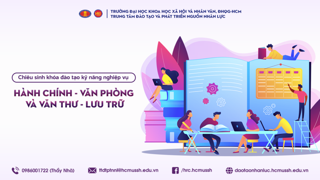 Kỹ năng nghiệp vụ Hành chính – Văn phòng và Văn thư – Lưu trữ (Khóa 8) – Khai giảng 01/12/2023