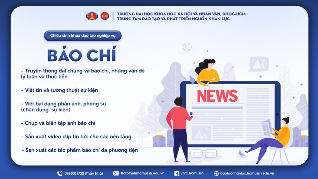 Nghiệp vụ Báo chí (Khóa 14) – Khai giảng 17/12/2023