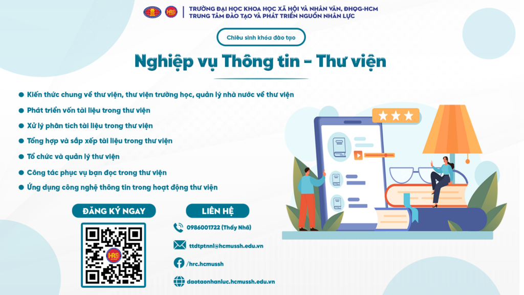 Nghiệp vụ Thông tin – Thư viện (Khóa TVNV.LV07)