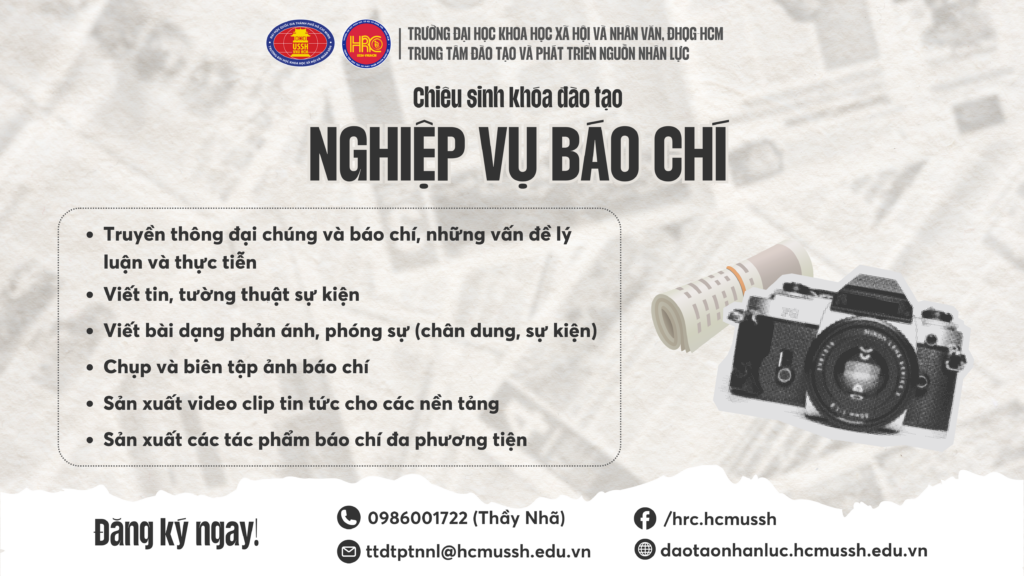 Nghiệp vụ Báo chí (Khóa BCNV.LV06)